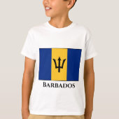 Barbados Flag T-Shirt (Vorderseite)