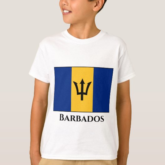 Barbados Flag T-Shirt (Vorderseite)
