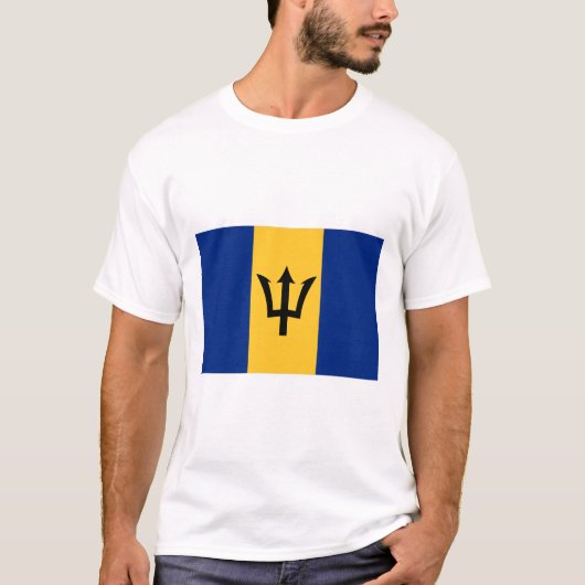 Barbados Flag T-Shirt (Vorderseite)