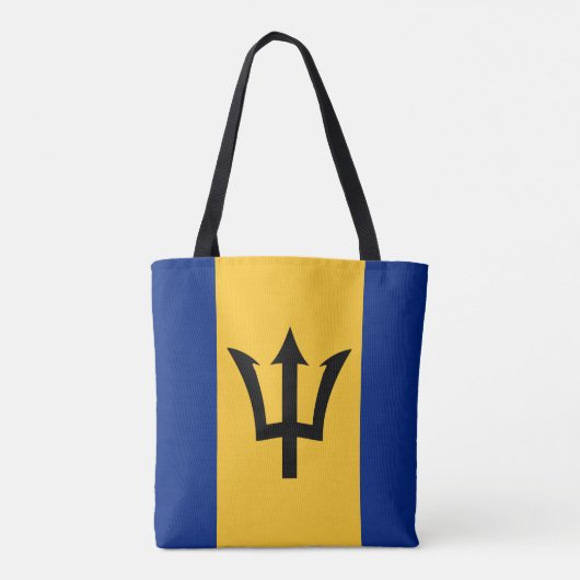Barbados Flag Tasche (Rückseite)
