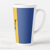 Barbados Flag Totally Milchtasse (Rechts)