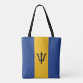 Barbados Flag Totally Tasche (Rückseite)