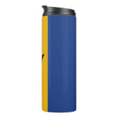 Barbados Flag Totally Thermosbecher (Nach rechts gedreht)