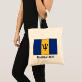 Barbados Flag Tragetasche (Vorderseite (Produkt))