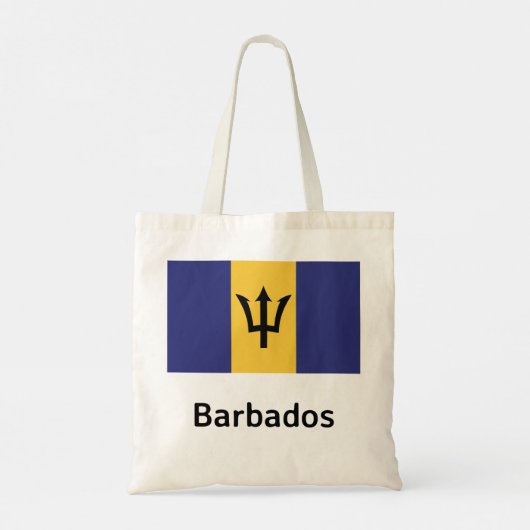 Barbados Flag Tragetasche (Rückseite)