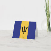 Barbados-Flagge (Rückseite)