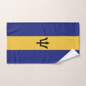 Barbados-Flagge Badhandtuch Set (Handtuch)
