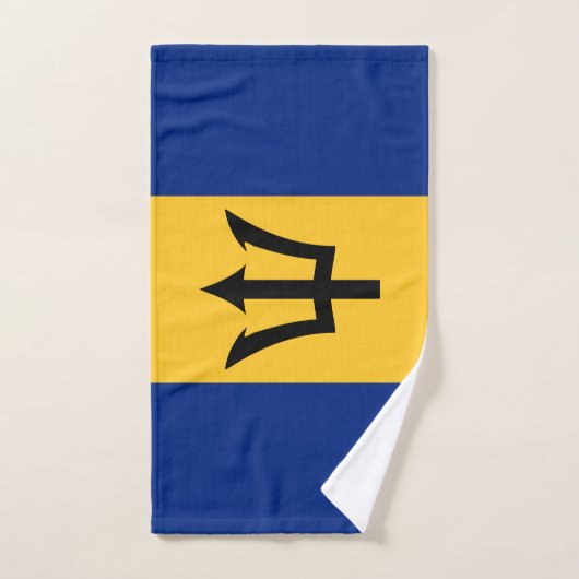 Barbados-Flagge Badhandtuch Set (Handtuch)