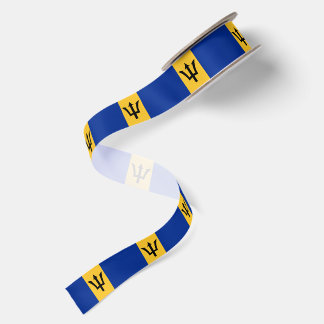 Barbados-Flagge Bajan-Geburtstagsfeier Satinband