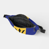 Barbados-Flagge Bauchtasche (Offen)