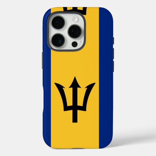 Barbados-Flagge Case-Mate iPhone Hülle (Rückseite)