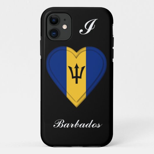 Barbados-Flagge Case-Mate iPhone Hülle (Rückseite)
