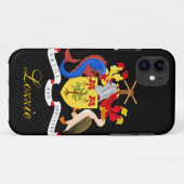 Barbados-Flagge Case-Mate iPhone Hülle (Rückseite (Horizontal))