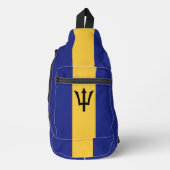 Barbados-Flagge Crossbody Bag (Vorderseite)