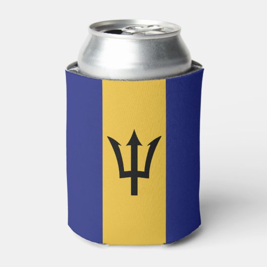 Barbados-Flagge Dosenkühler (Kanne Vorderseite)