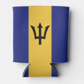 Barbados-Flagge Dosenkühler (Vorderseite)