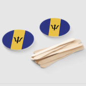 Barbados-Flagge Fächer (Non-assembled)