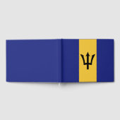 Barbados-Flagge Gästebuch (Voll)