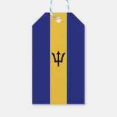 Barbados-Flagge Geschenkanhänger (Rückseite)