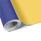 Barbados-Flagge Geschenkpapier (Rolleneckpunkt)