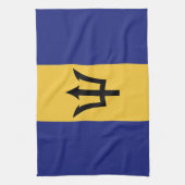 Barbados-Flagge Geschirrtuch (Vertikal)