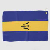 Barbados-Flagge Golfhandtuch (Horizontal)
