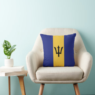 Barbados-Flagge Kissen