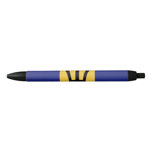 Barbados-Flagge Kugelschreiber (Vorderseite)