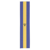 Barbados-Flagge Kurzer Tischläufer (Vorderseite)