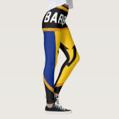 Barbados-Flagge Leggings (Rechts)