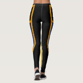 Barbados-Flagge Leggings (Rückseite)