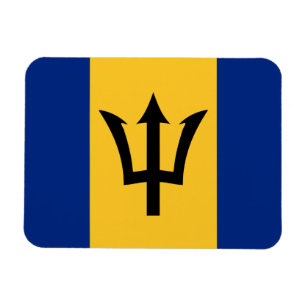 Barbados-Flagge Magnet
