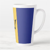 Barbados-Flagge Milchtasse (Rechts)