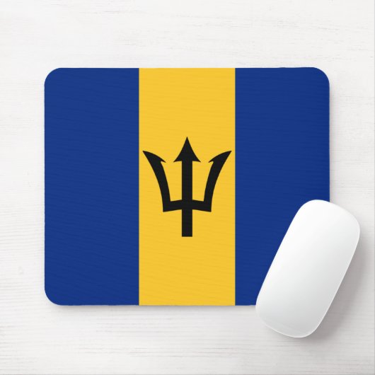 Barbados-Flagge Mousepad (Mit Mouse)