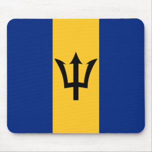 Barbados-Flagge Mousepad