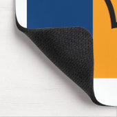 Barbados-Flagge Mousepad (Ecke)