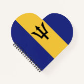 Barbados-Flagge Notizblock (Vorderseite)