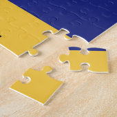 Barbados-Flagge Puzzle (Seite)