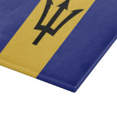 Barbados-Flagge Schneidebrett (Ecke)