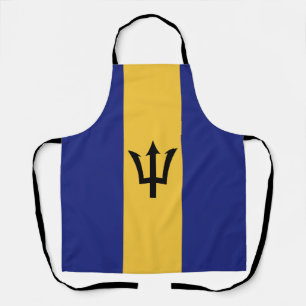 Barbados-Flagge Schürze