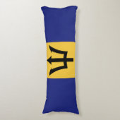 Barbados-Flagge Seitenschläferkissen (Vorderseite Vertikal)