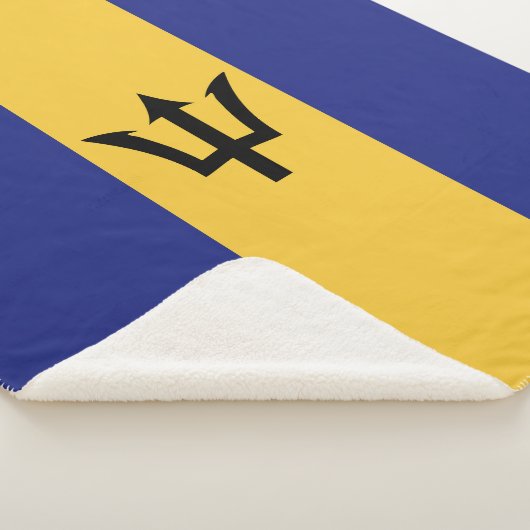 Barbados-Flagge Sherpadecke (3/4)