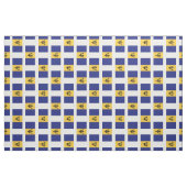 Barbados-Flagge Stoff (Fat Quarter (45,7 x 55,9 cm))