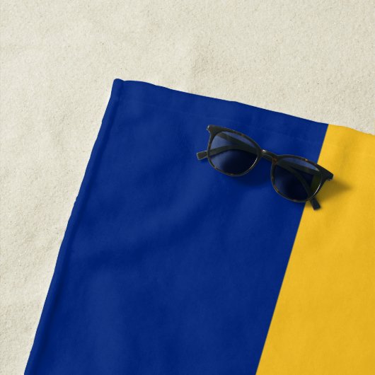 Barbados-Flagge Strandtuch (Beispiel)