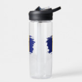Barbados-Flagge Trinkflasche (Links)