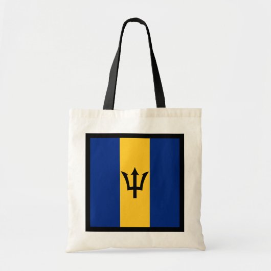 Barbados-Flaggen-Tasche Tragetasche (Vorne)