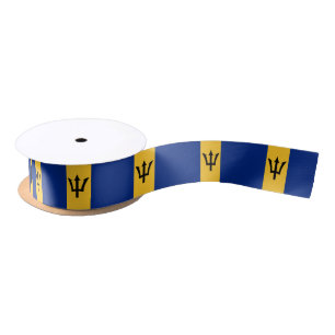 Barbados-Flaggenband Satinband