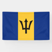 Barbados-Flaggenbanner Banner (Horizontal)