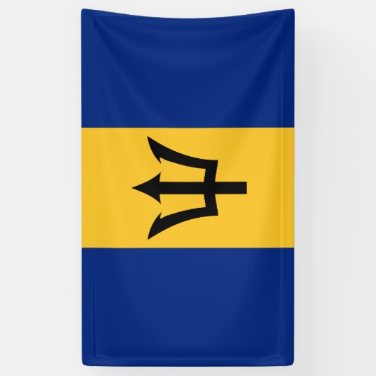 Barbados-Flaggenbanner Banner (Vertikal)