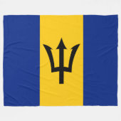 Barbados Fleecedecke (Vorderseite (Horizontal))